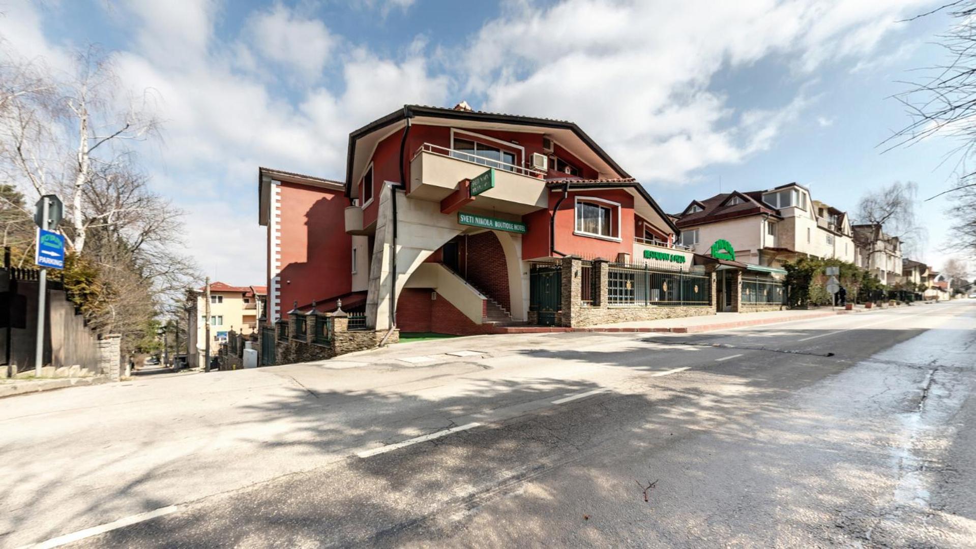 Hotel Sveti Nikola Boyana - Free Parking Sofia Exteriör bild